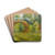 La roseraie  Giverny by Blanche Hosched-Monet Drink Coasters - set of 4