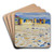 Holland  Strandkrbe by Wassily Kandinsky Art Drink Coaster set