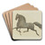 Horse Weather Vane by American 20th Century Art Drink Coaster set