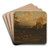 Plundering by Abraham Jansz. Begeyn Art Drink Coaster set Plundering by Abraham Jansz. Begeyn Art Drink Coaster set