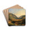 A View of Bad Ischl by Ferdinand Lepie Drink Coasters - set of 4