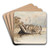 Fra Sannox Bay, Arran by Hans Gude Art Drink Coaster set