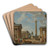 A capriccio of Roman ruins by Giovanni Paolo Panini Art Drink Coaster set
