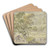 Landscape with thunderstorms by Dirk Maas Art Drink Coaster set