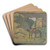 At the Hayloft by Nils Kreuger Art Drink Coaster set At the Hayloft by Nils Kreuger Art Drink Coaster set
