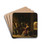 Guardroom interior by Anthonie Palamedesz. Drink Coasters - set of 4