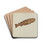Fish Shop Sign by Joseph Goldberg Drink Coasters - set of 4