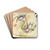 Ohne Titel by Rudolf Bauer Drink Coasters - set of 4