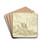 Sketches of Religious Scenes by After Domenico Piola Drink Coasters - set of 4
