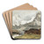 Chalets, Breithorn, Mrren by John Singer Sargent Art Drink Coaster set