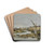 Trouville. Le port by Eugne Boudin Drink Coasters - set of 4