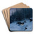 Autumn Pasturage by Stanisaw Witkiewicz Art Drink Coaster set