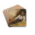 Bauernbursche by Friedrich August Matthias Gauermann Drink Coasters - set of 4