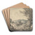 Alderwasley, Derbyshire by James Bourne Art Drink Coaster set