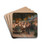 Beim Heurigen by Rudolf Alfred Hger Drink Coasters - set of 4