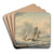 A Seascape by Samuel Howitt Art Drink Coaster set