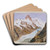Splendid Mountain Watercolours Sketchbook - Cover by John Singer Sargent Art Drink Coaster set