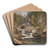 On the Ausable by James David Smillie Art Drink Coaster set