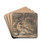 Diana and Acteon by Franois-Andr Vincent Drink Coasters - set of 4