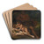 Adam and Eve with Cain and Abel by Nicola Vaccaro Art Drink Coaster set Adam and Eve with Cain and Abel by Nicola Vaccaro Art Drink Coaster set