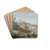 La Tebaide by Giuseppe Bernardino Bison Drink Coasters - set of 4