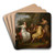 The Sorrow of Telemachus by Angelica Kauffmann Art Drink Coaster set