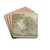 Waldige Landschaft, links ein Leiterwagen mit zwei Pferden by Hermanus van Brussel Drink Coasters - set of 4