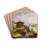 Blick auf den Walchensee by Carl Friedrich Heinzmann Drink Coasters - set of 4