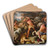 Battle of the Centaurs against the Lapiths by Giuseppe Simonelli Art Drink Coaster set Battle of the Centaurs against the Lapiths by Giuseppe Simonelli Art Drink Coaster set