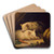 Pigs by George Morland Art Drink Coaster set