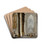 Interior of a Gothic Church by Dirck Van Delen Drink Coasters - set of 4