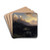 The Rosenlaui Valley with the Wetterhorn by Alexandre Calame Drink Coasters - set of 4