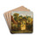 A View of a Majestic Park by Johann Nepomuk Schdlberger Drink Coasters - set of 4