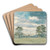 Summer Landscape by Lionel Constable Art Drink Coaster set