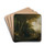 Waldlandschaft mit Gewsser links by Maximilian Joseph Schinnagl Drink Coasters - set of 4