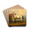 The Grey Horse (At The Horse Fair) by Rosa Bonheur Drink Coasters - set of 4