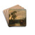 Newark Abbey by Joseph Mallord William Turner Drink Coasters - set of 4 Newark Abbey by Joseph Mallord William Turner Drink Coasters - set of 4