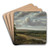 An Extensive Wooded Landscape by Philips Koninck Art Drink Coaster set