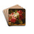 Roses III by Georges Jeannin Drink Coasters - set of 4