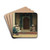 Before The Mosque by Richard Karlovich Zommer Drink Coasters - set of 4 Before The Mosque by Richard Karlovich Zommer Drink Coasters - set of 4