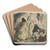 The Escape to Egypt by Jn Novk Art Drink Coaster set The Escape to Egypt by Jn Novk Art Drink Coaster set