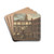 Clement's Inn by Samuel Ireland Drink Coasters - set of 4
