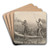 Study for Rail Shooting from aPunt by Thomas Eakins Art Drink Coaster set Study for Rail Shooting from aPunt by Thomas Eakins Art Drink Coaster set