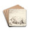 Liggende fr by Karel Dujardin Drink Coasters - set of 4