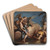 The Angels Appearing to Abraham by Francesco Guardi Art Drink Coaster set The Angels Appearing to Abraham by Francesco Guardi Art Drink Coaster set