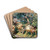 Shepherd with Goats on the Way to the Water by Heinrich Von Zgel Drink Coasters - set of 4