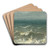 Pleine Mer by Jules Dupr Art Drink Coaster set