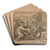 The infant Moses casting the Pharaohs crown to the ground by Felice Giani Art Drink Coaster set The infant Moses casting the Pharaohs crown to the ground by Felice Giani Art Drink Coaster set