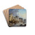 Dmolition de l'glise Saint-Barthlemy by Pierre-Antoine Demachy Drink Coasters - set of 4