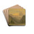 The Watzmann, near Berchtesgaden by Frederic Edwin Church Drink Coasters - set of 4